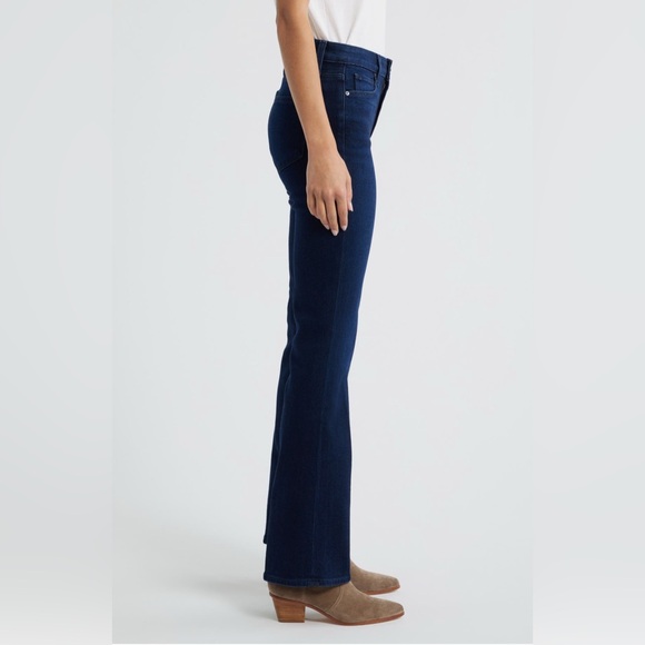 PAIGE Manhattan High-Rise Bootcut Denim Jeans, Sz 25 - Picture 6 of 11